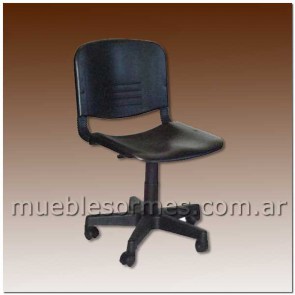 Silla BC Giratoria Plástica Código 9385