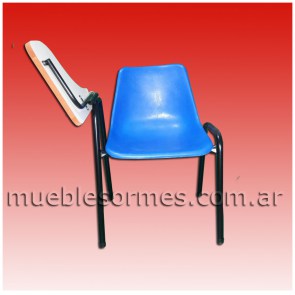 Silla Universitaria con Casco Plástico