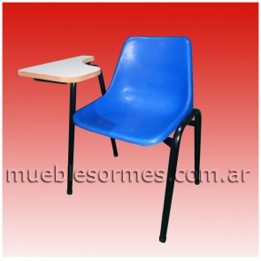 Silla Universitaria con Casco Plástico