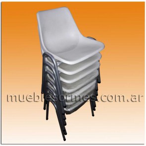 Silla Apilable Monocasco Art. 19