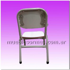 Silla de jardin antigolpe con apoyabrazos 